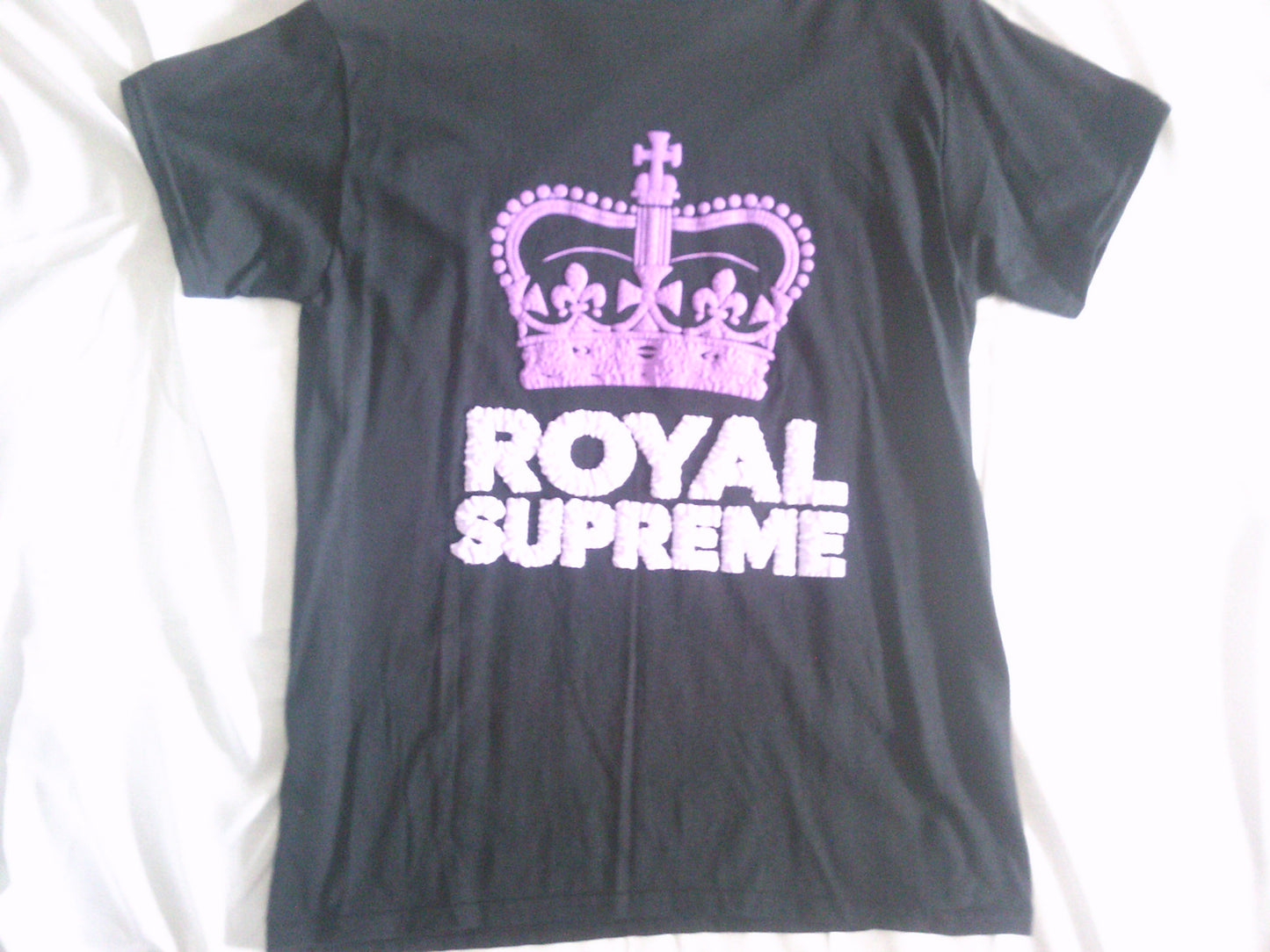 Royal Supreme Tee – Purple Crown Edition”