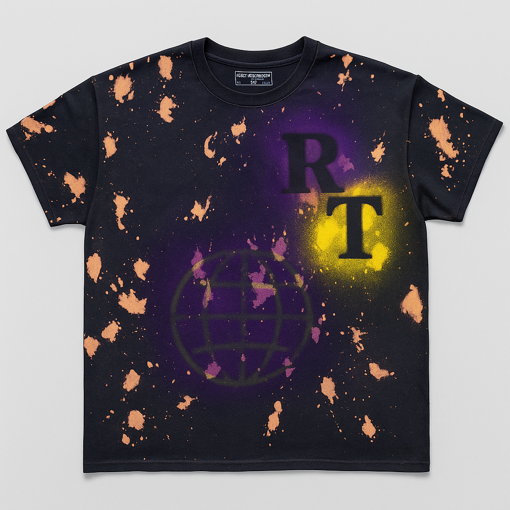RT Graffiti Tee – Burned in Shadow Edition