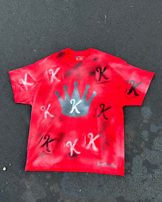 Royal Drip Tee – Crimson Crown Edition