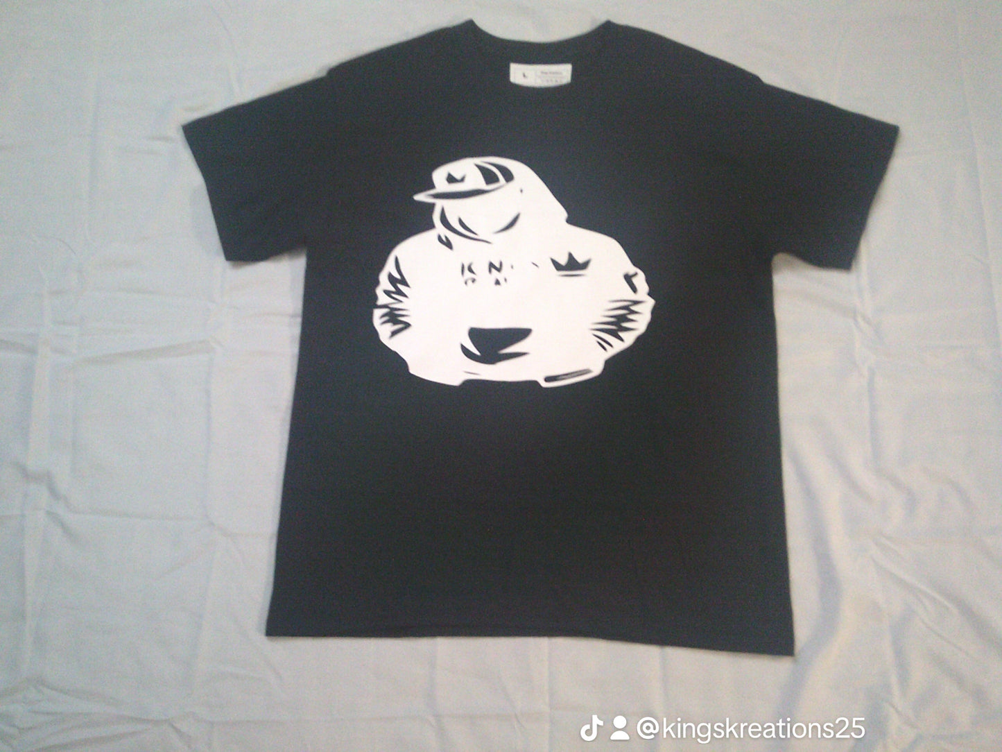 Hooded Figure Tee – Street Silhouette Edition